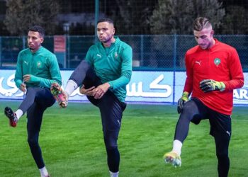 المنتخب الوطني يُنهي استعداداته قبل السفر إلى طنجة لمواجهة موزمبيق وأوغندا