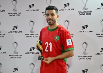 البركاوي يتوج رجل المباراة في افتتاح مشوار الأسود بكأس العرب